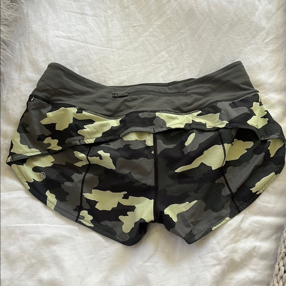Lululemon Athletica Camouflage Athletic Shorts